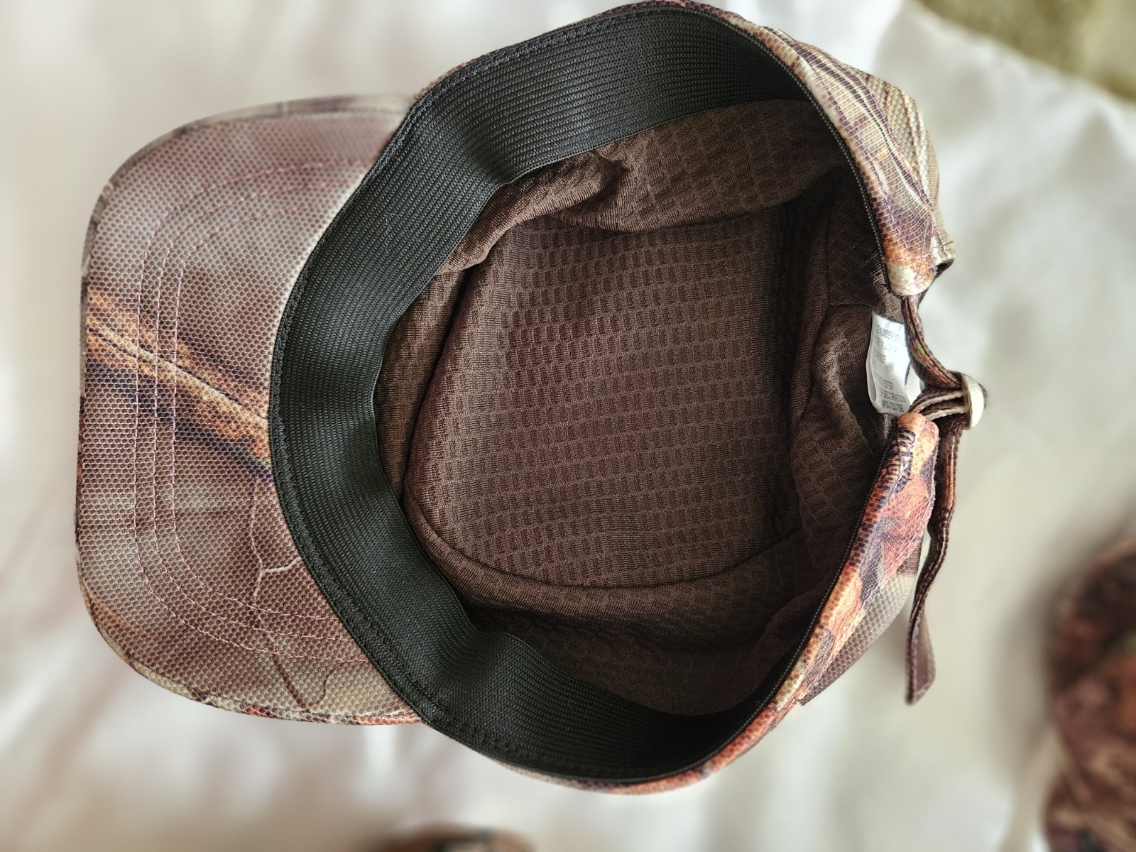 The Sarge Camo Visor, Camo Hat, Camo Neck Pillow