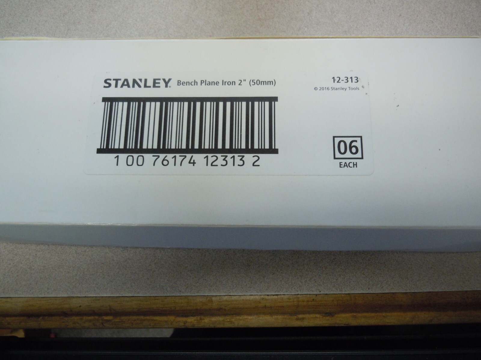 Stanley 12-313 Iron Bench Plane Replacement. BOX OF 6