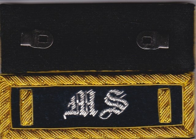 Civil War 1st Lieut. Asst. Surgeon Shoulder Boards Reg w/Straps w/Clips attached