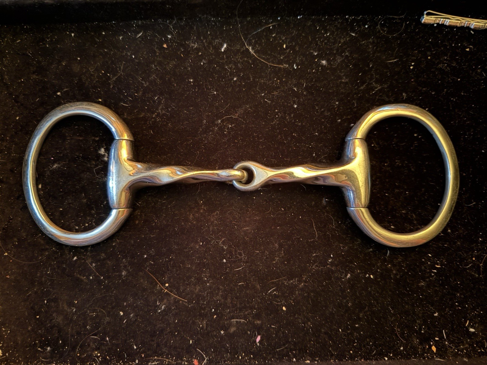 Eggbutt Slow Twist Snaffle English Horse Bit 5 in