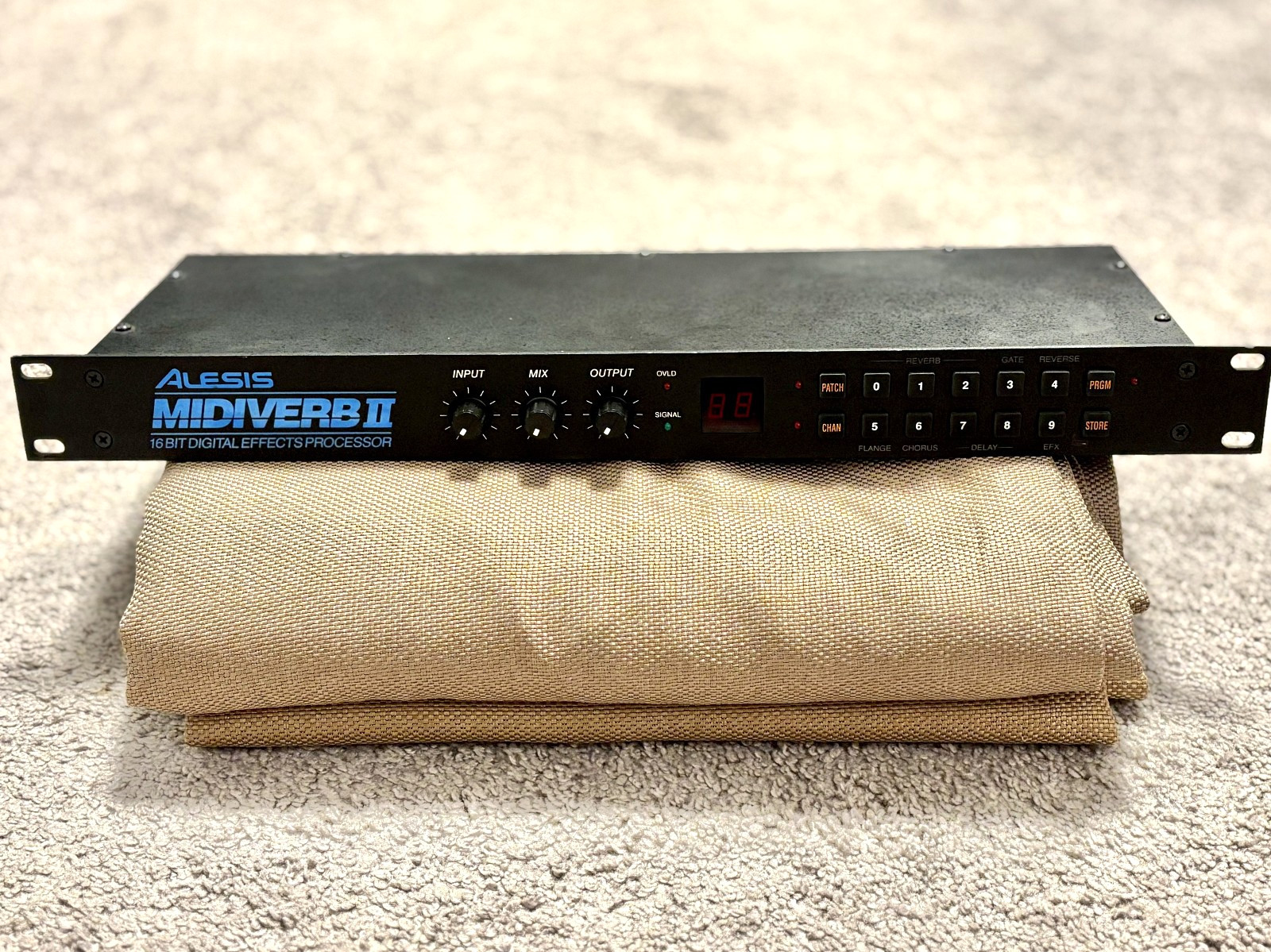 Vintage Rare Alesis Midiverb II 16-BIT Effects - NO Power Cord - Untested