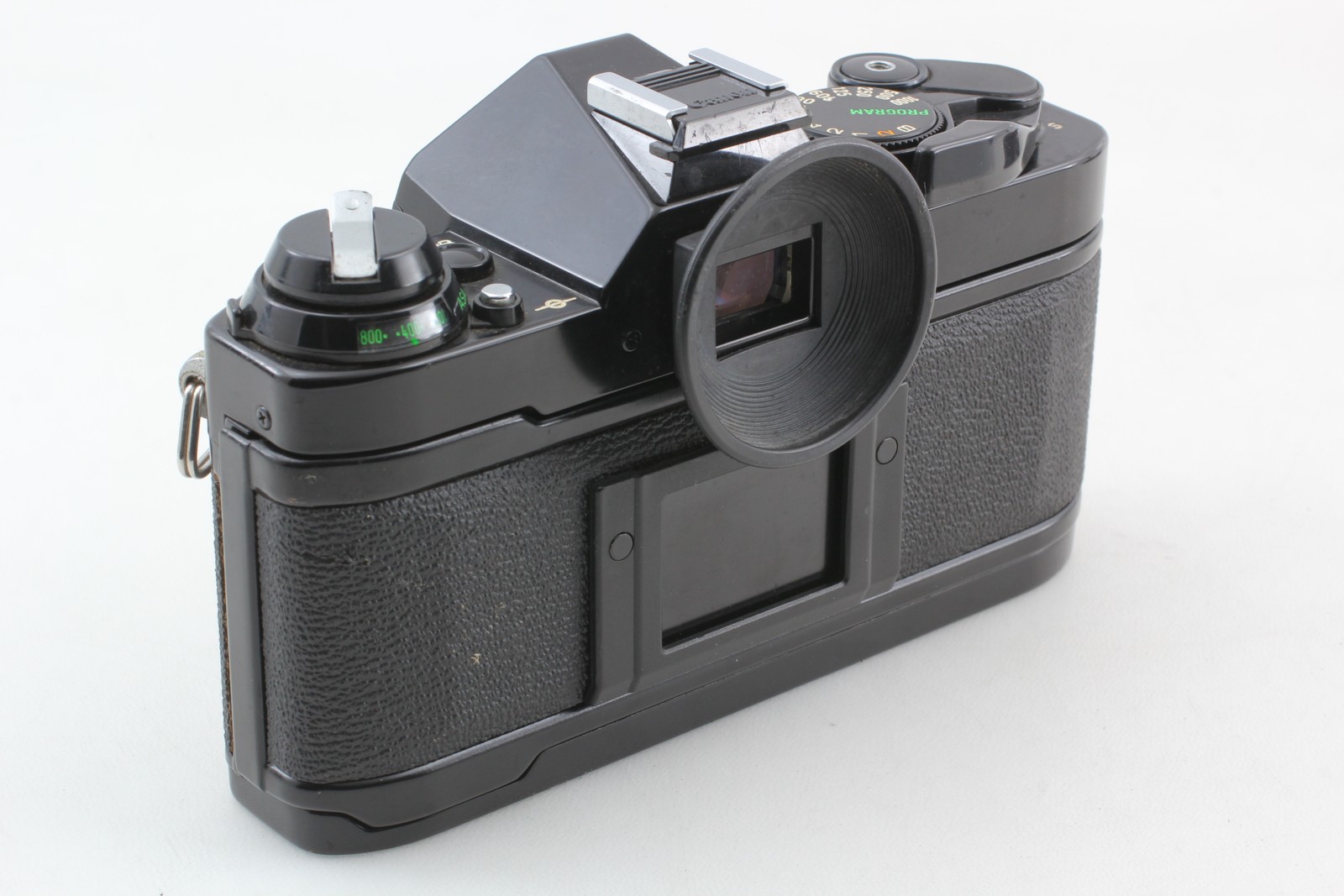 [N.MINT] Canon AE-1 Program BLK 35mm Film Camera NFD 50mm F1.8 Lens From JAPAN