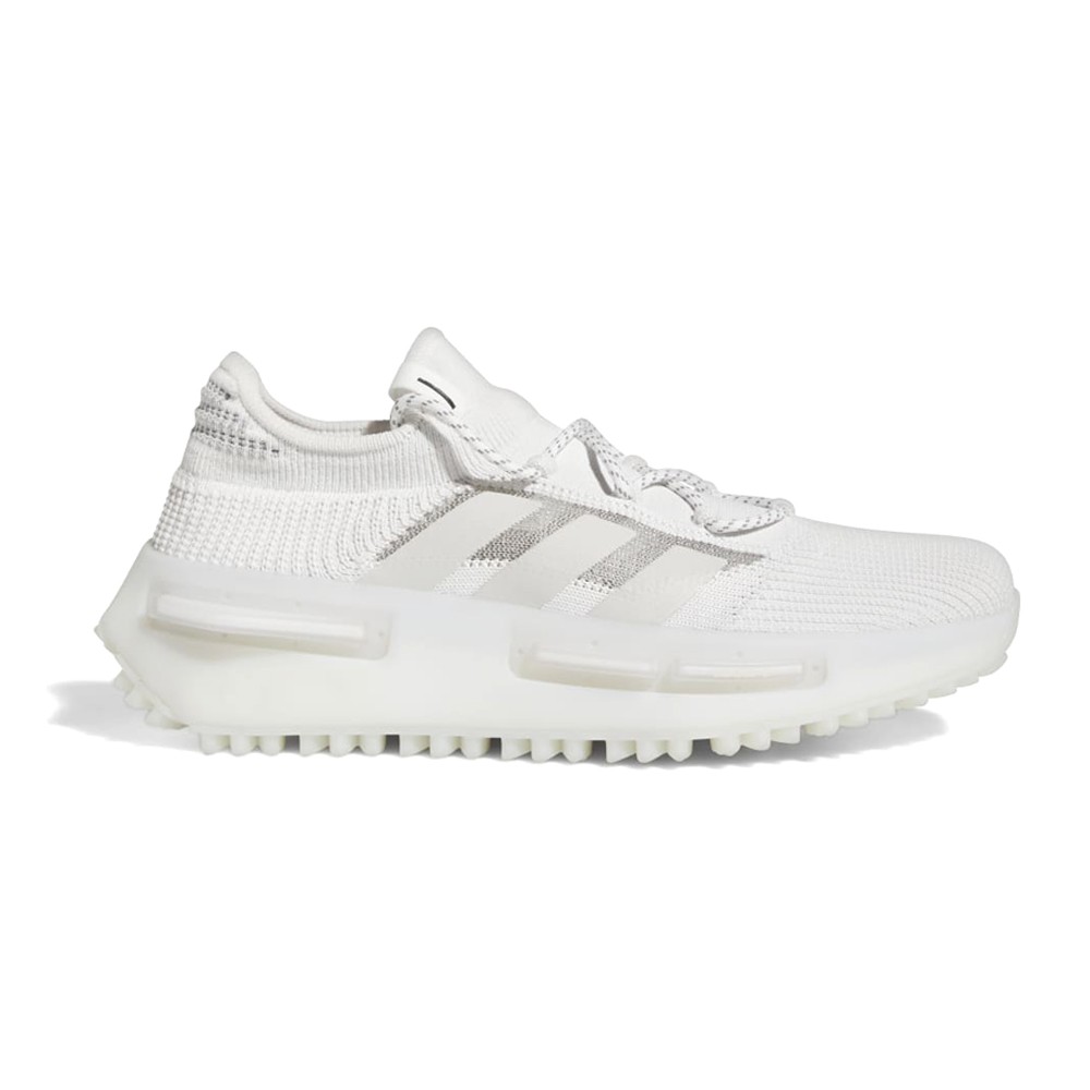 adidas Nmd S1 Lace Up  Mens White Sneakers Casual Shoes GW4652