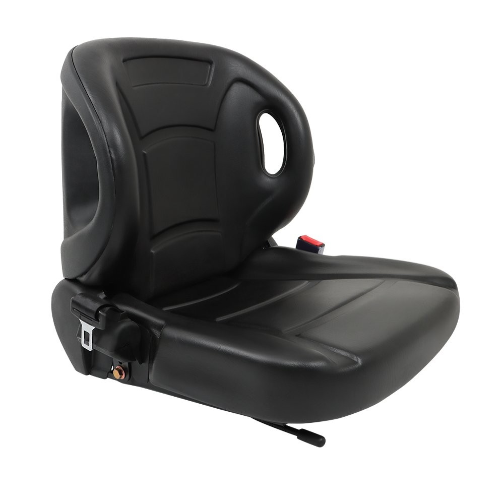 Black Universal Forklift Seat Fit For Clark Cat Hyster Yale Toyota New