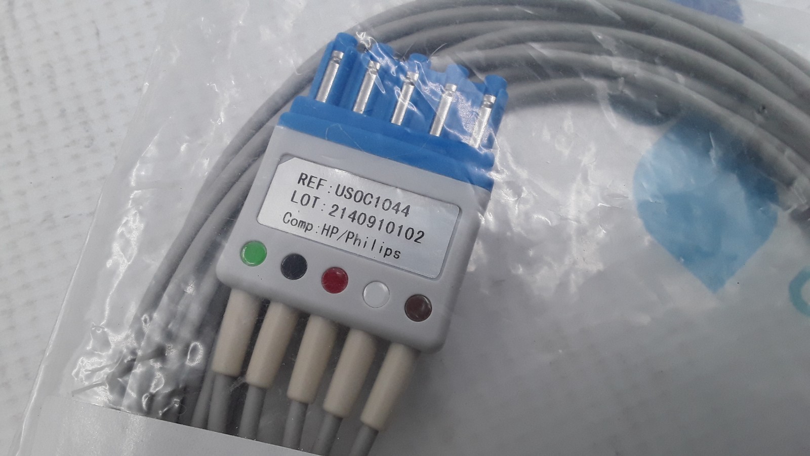 USOC 5 Lead ECG Lead Wire Set REF USOC1044