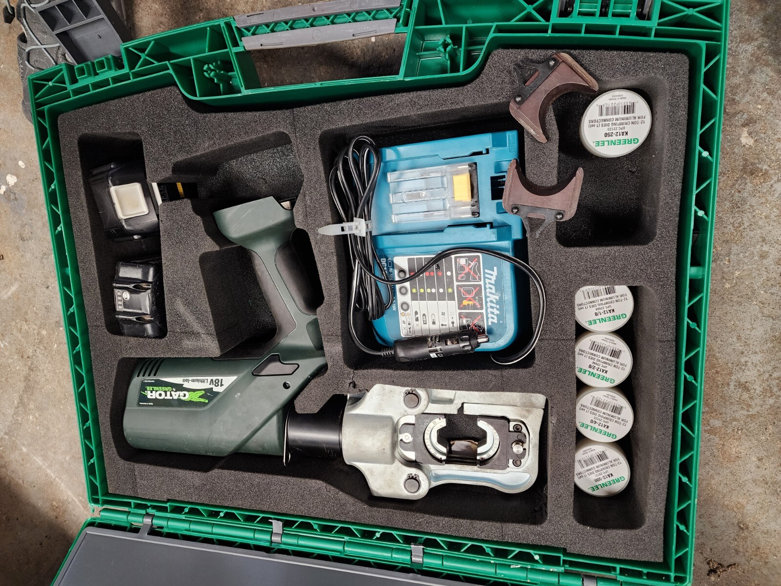 GREENLEE GATOR 12CCXL BATTERY TOOL