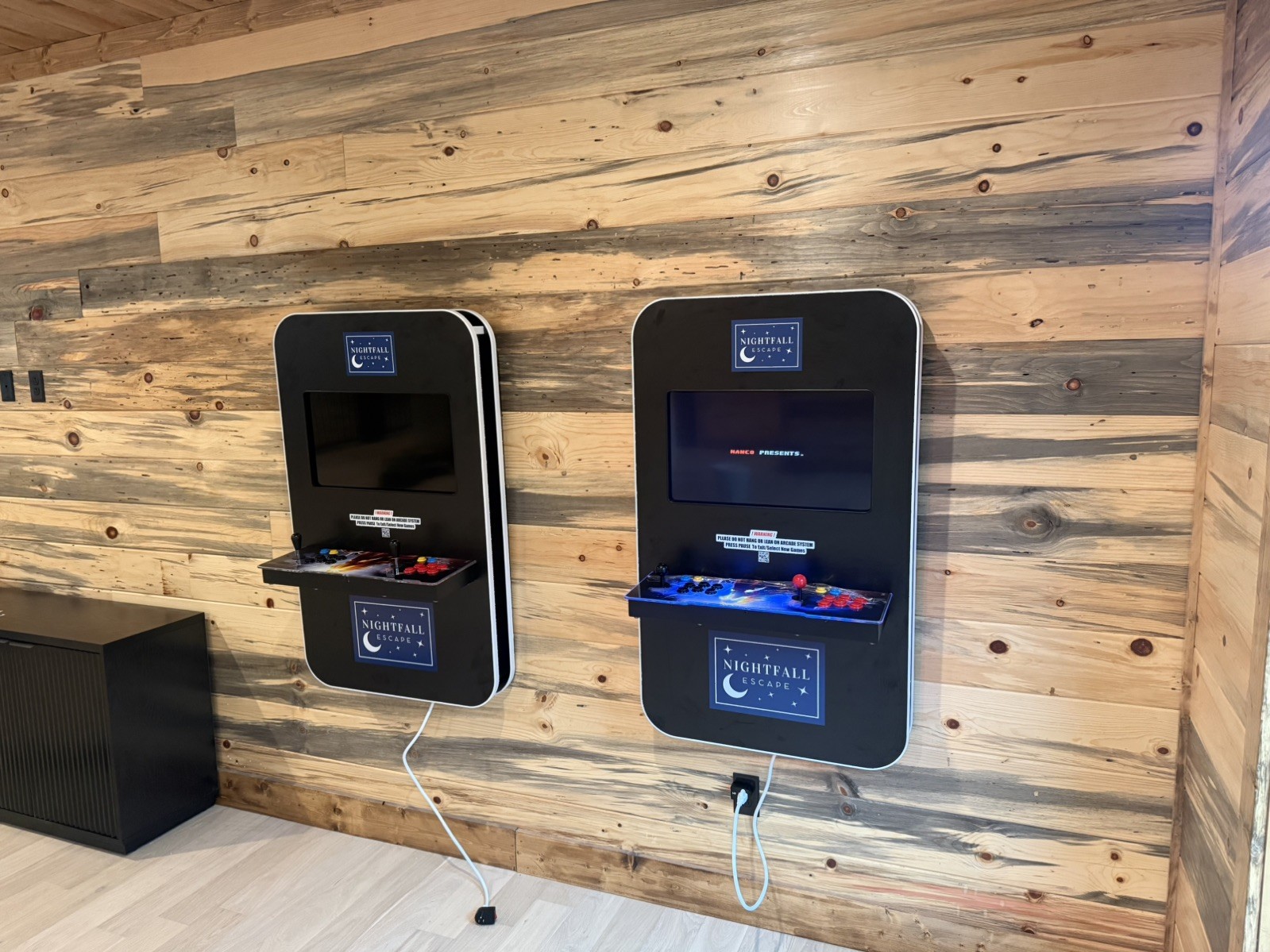 Custom Wall Mounted Arcade Unit