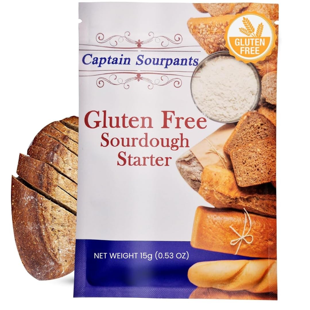 Gluten Free Sourdough Starter - 100+ Year Old Dehydrated Heirloom 0.53 oz