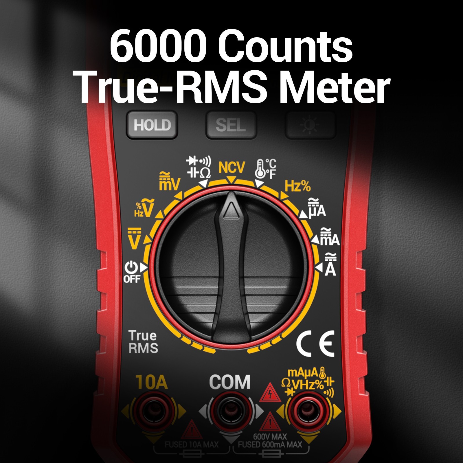 ANENG True RMS Digital Multimeter Auto Range 6000 Counts AC DC Electric Tester