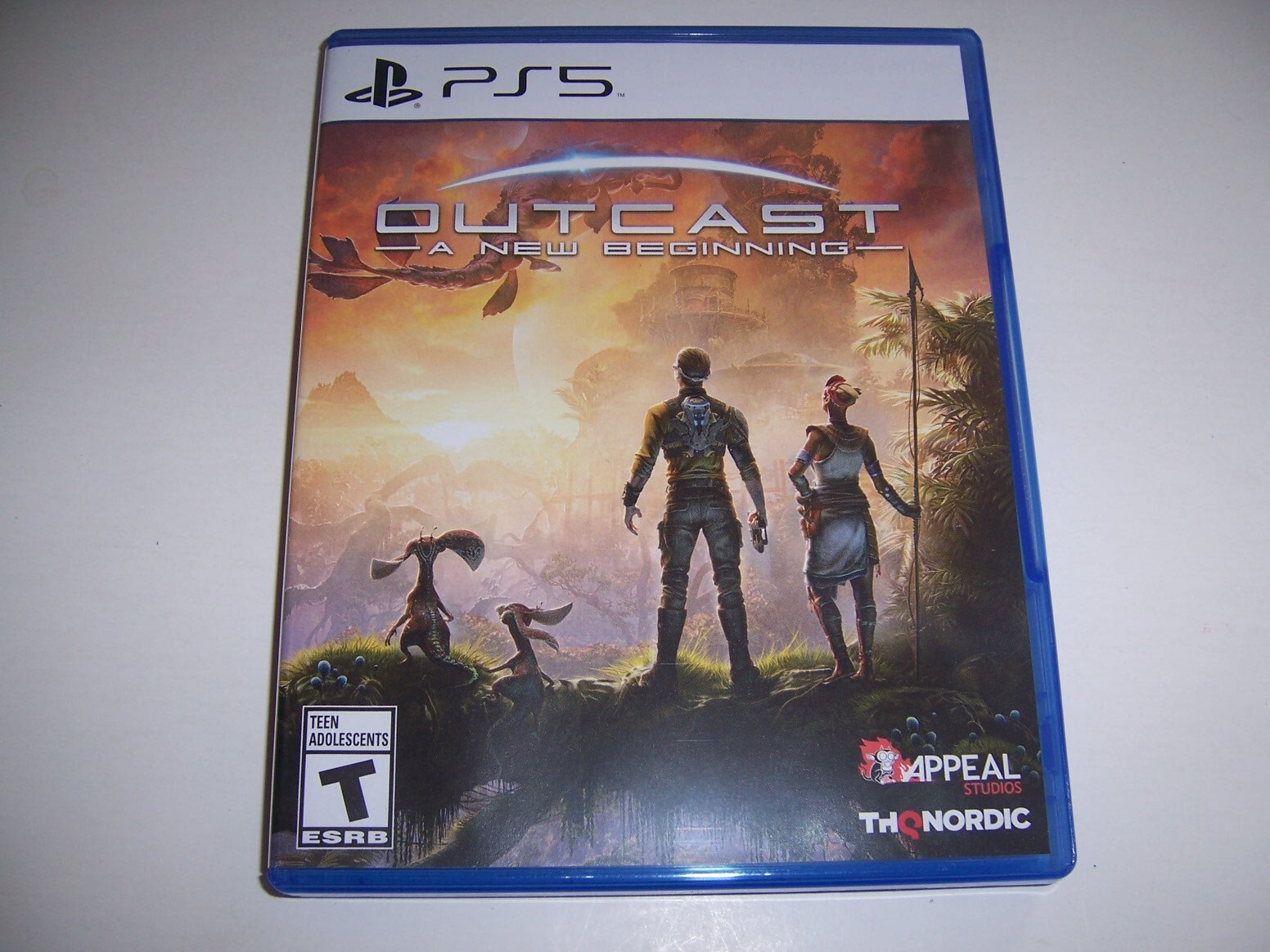 Replacement Box Case Only - Outcast A New Beginning PlayStation 5 PS5 AUTHENTIC