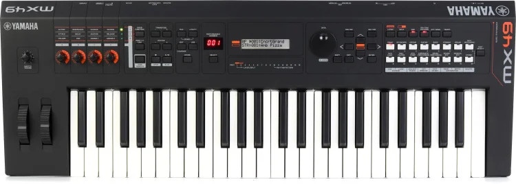Yamaha MX49 Synthesizer and Controller - Black