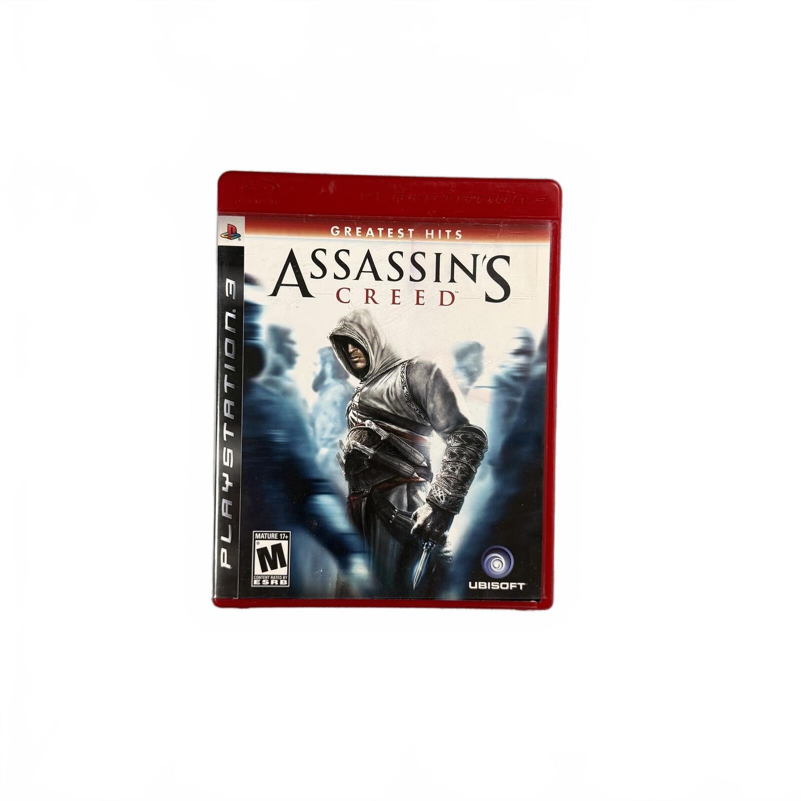 Assassin's Creed (PlayStation 3, 2007) PS3 Greatest Hits Red Case Tested CIB