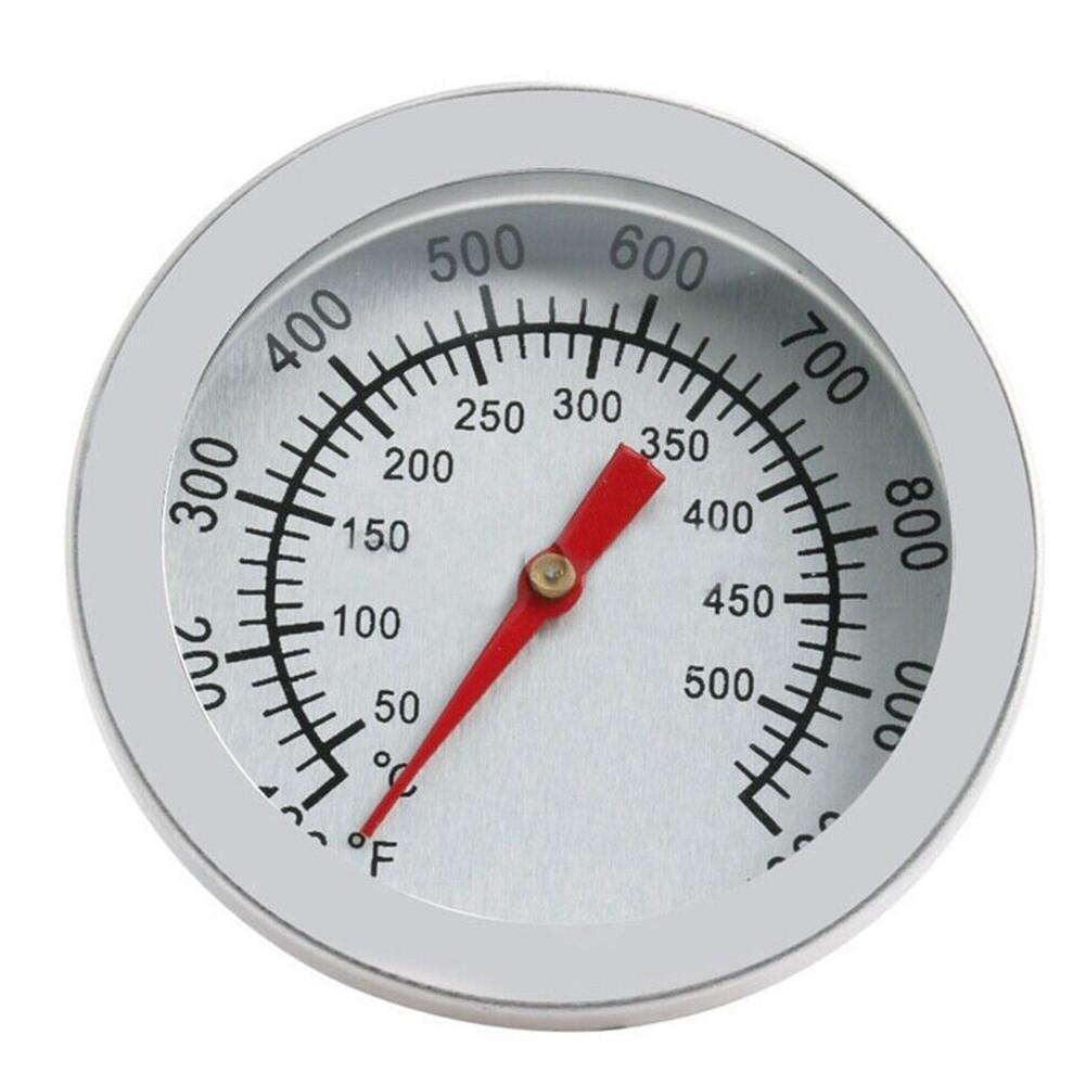 Practical Grill Thermometer 50~500?? Color: Silver Material: Stainless Steel