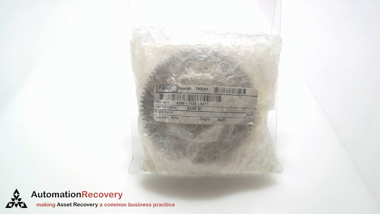 FANUC A290-7137-X411, GEAR, NEW #305290