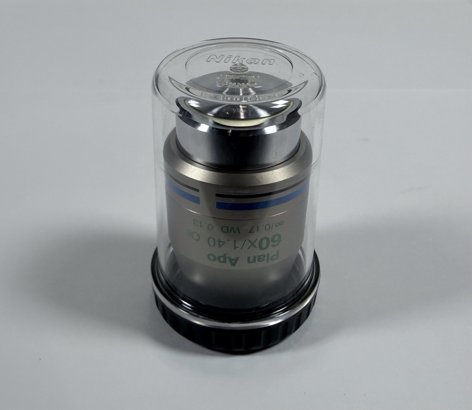 Nikon Microscope Objective Plan Apo 60x 1.40 Oil ∞/0.17 WD 0.13 Ph3 DM
