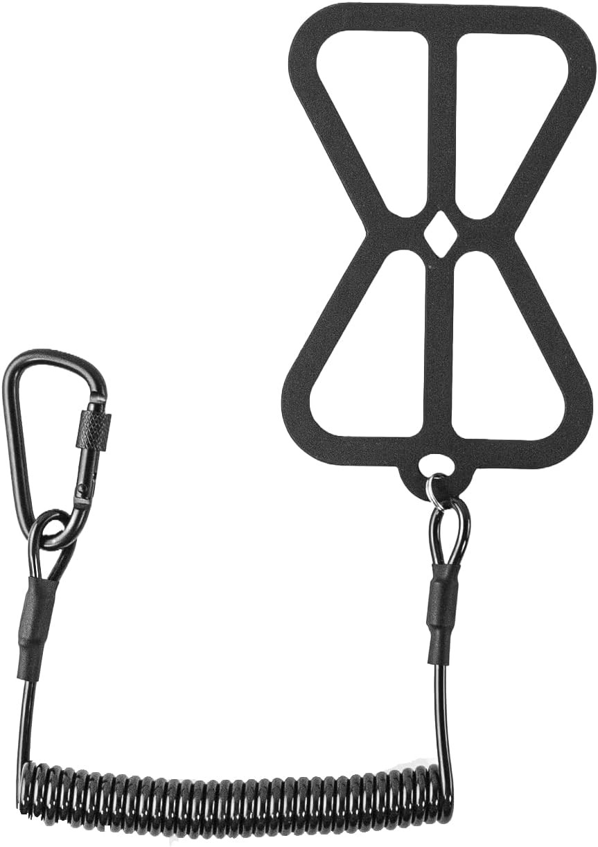 YakAttack Universal Smartphone Harness W/ Tether Flexible Silicone Grip BLK