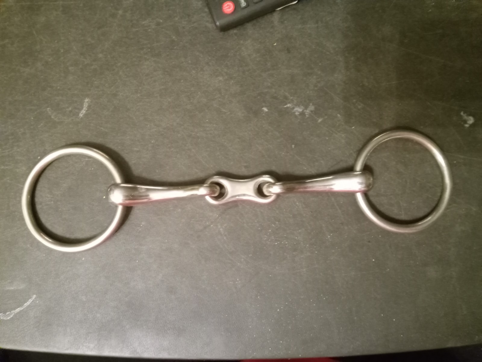 loose ring snaffle bit mouth  5 1/2 in stainless steel Dr. Bristol