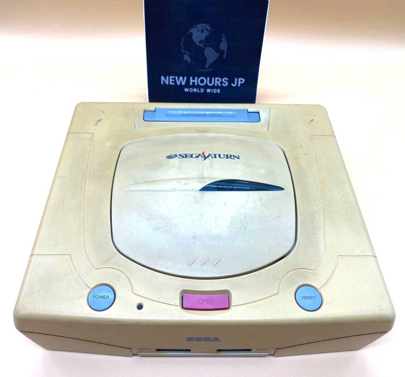 Sega Saturn Console White HST-3220 select option Bundle Tested Working NTSC-J