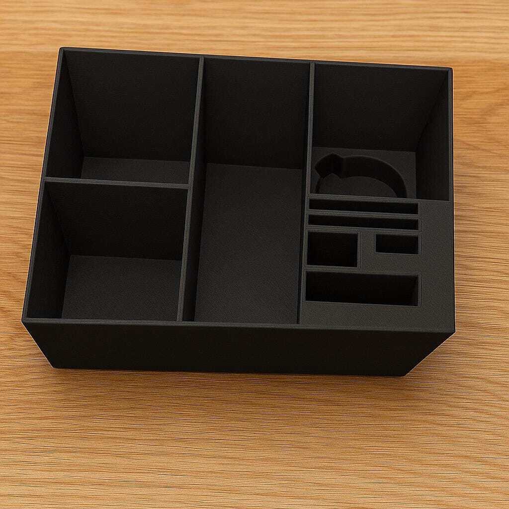 Tesla Model X Gen 2 Center Console Organizer - Made using Solar Power and Sustai