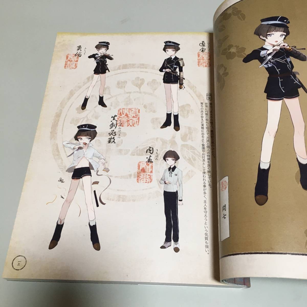 ToukRanbu Kenran Zuroku Setting Artbook