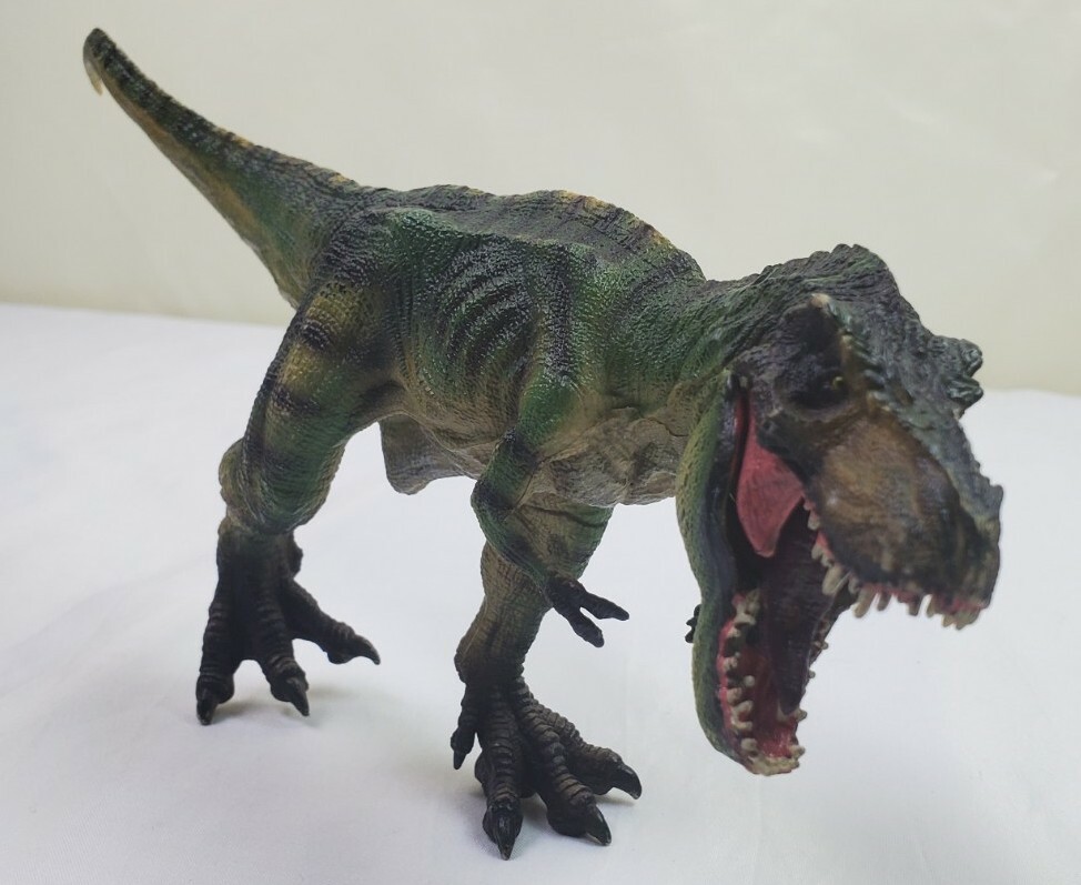 Papo Green RUNNING T-REX articulating jaw