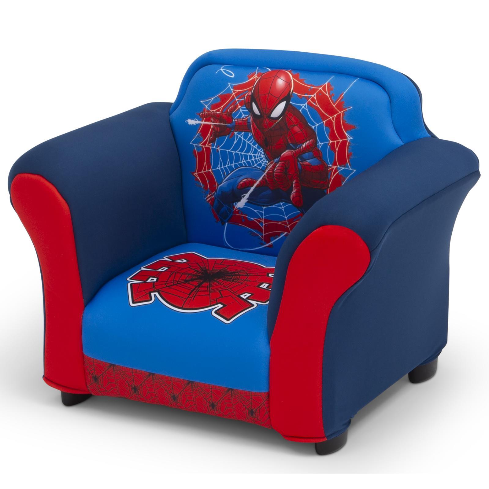 Spider-Man Upholstered Chair For Kids Children's Furniture Toddlers 18+ Months