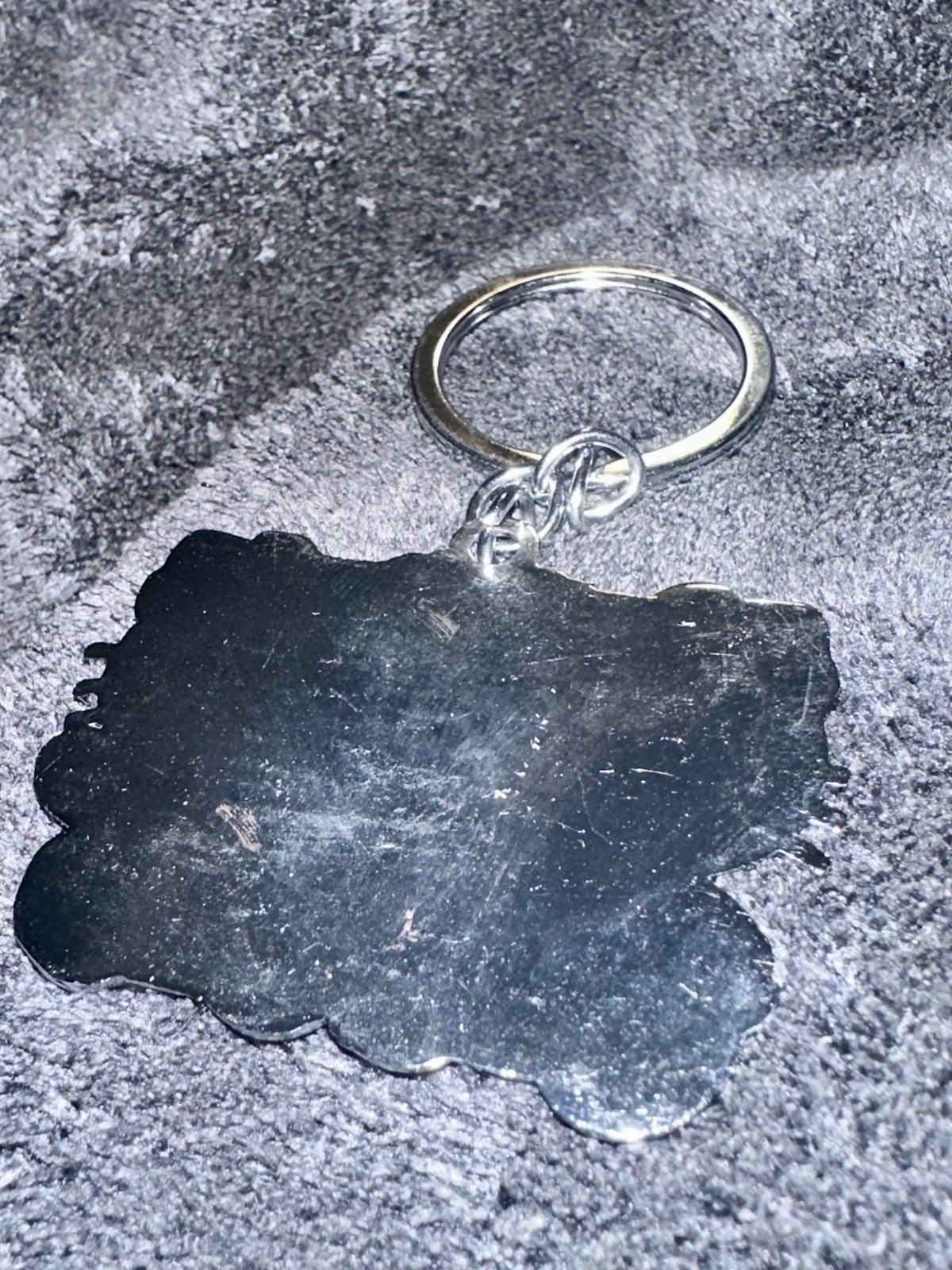 Classic Hello Metal Key Chain Keychain