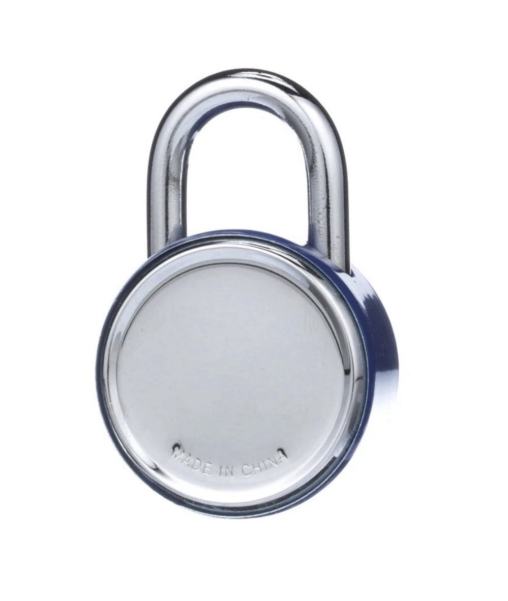 BRINKS 47mm Combination Lock Padlock 7/8 inch Standard Security • Blue 2 Pack