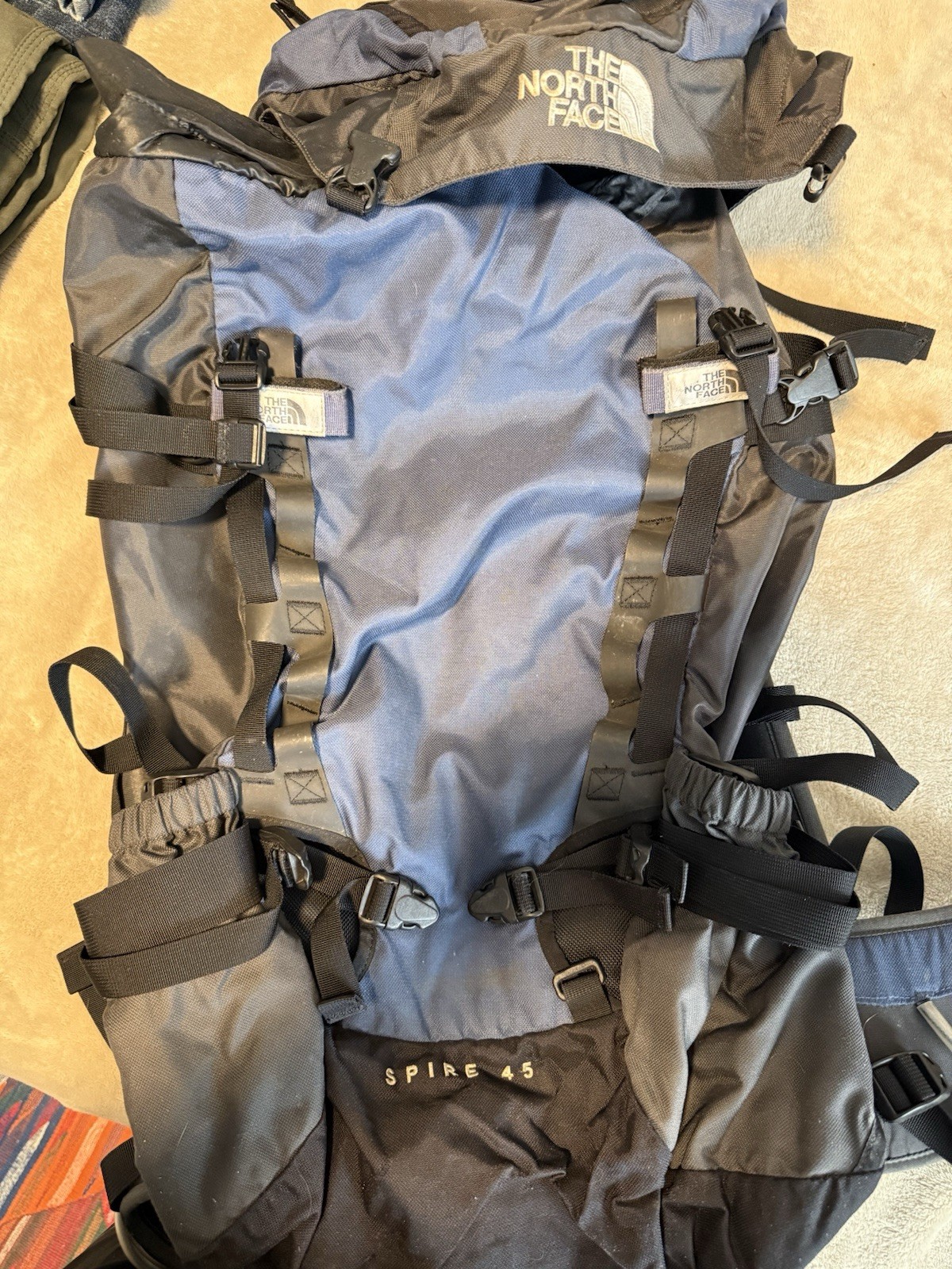 Vintage 45L North Face Climbing Pack