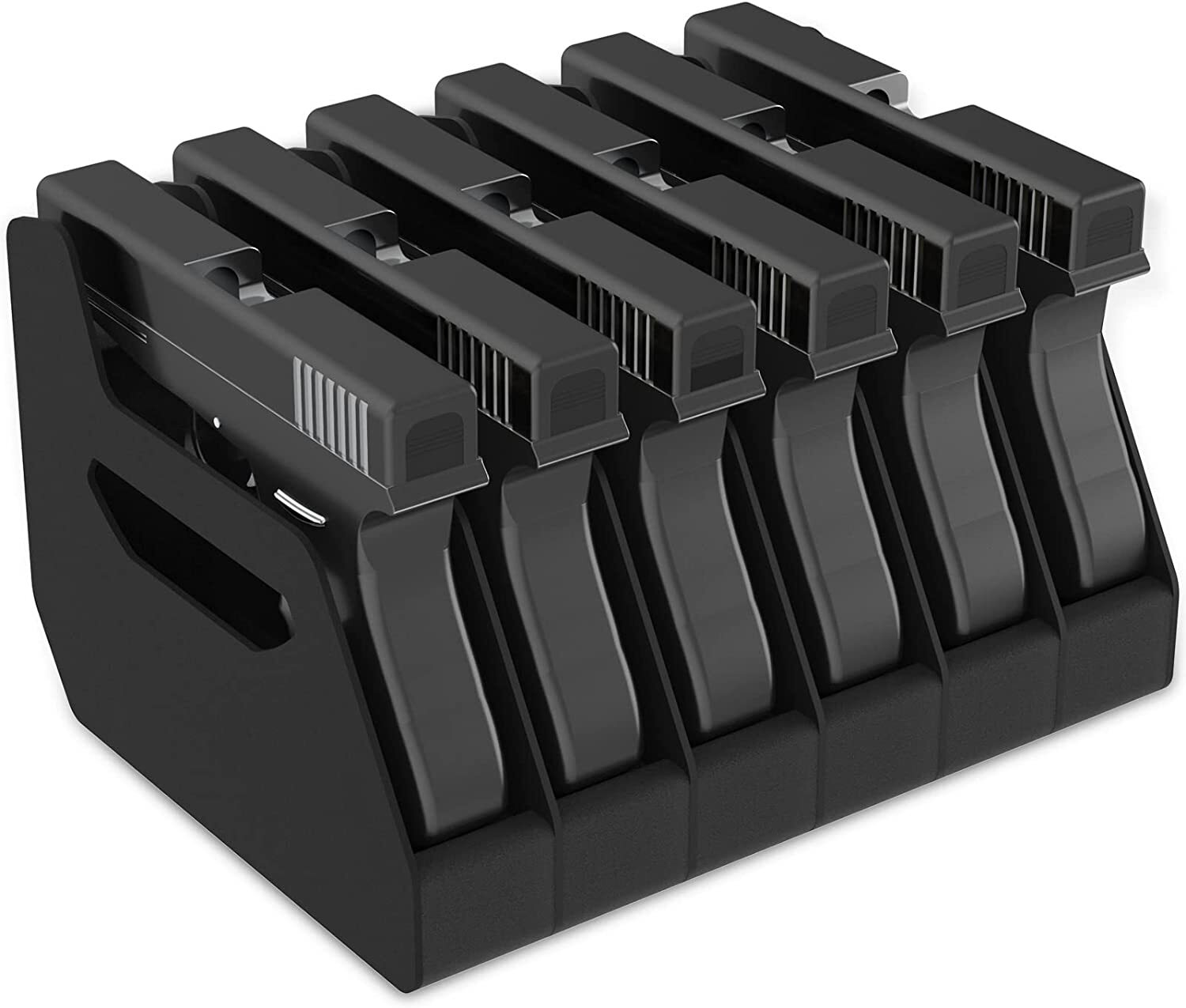 Pistol Gun Rack,Handgun Rack Gun Cabinet Storage,6 Gun Racks Fits Most Pistols