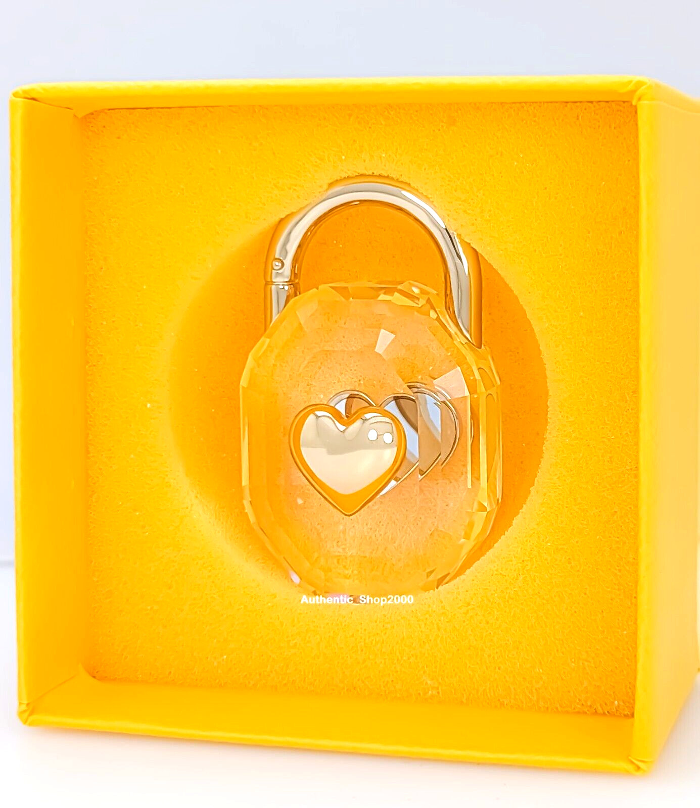 New 100% SWAROVSKI Crystal Token of Love Symbolica Padlock Figurine 5692959