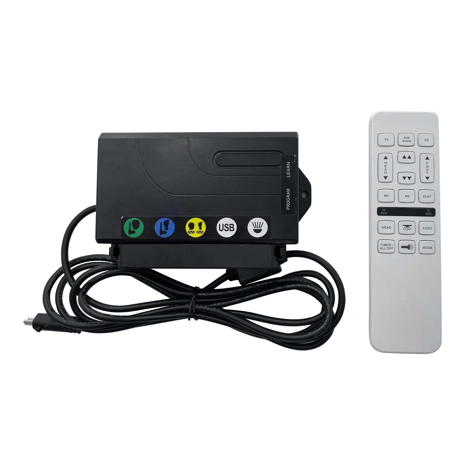 Adjustable Bed Richmat Wireless HJH55 Remote and HJC18 Control Box Kit