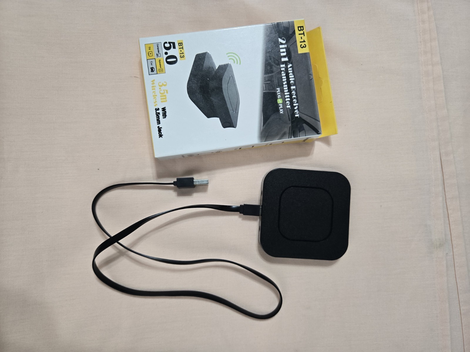 BT13 2 In 1 Audio Receiver And Transmitter