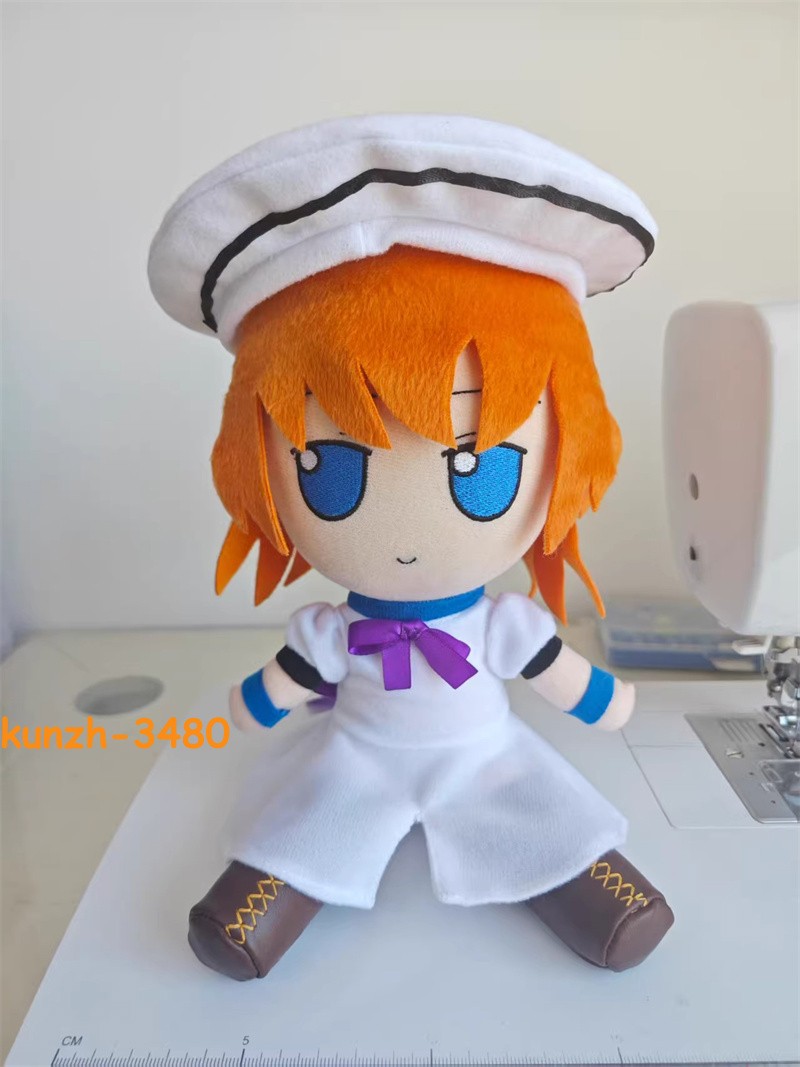 Anime Higurashi When They Cry Ryugu Rena Fumo 20cm Sitting Plush Doll Toy Gift