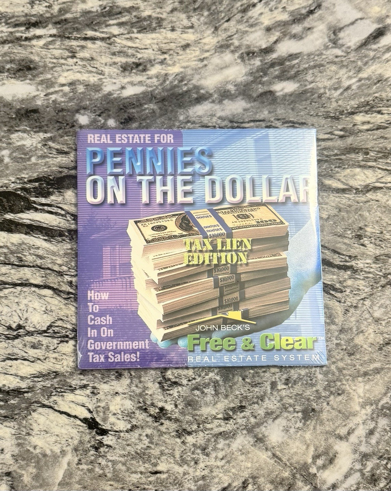 REAL ESTATE SYSTEM FOR PENNIES ON THE DOLLAR TAX LIEN EDITION JOHN BECK CD 2002