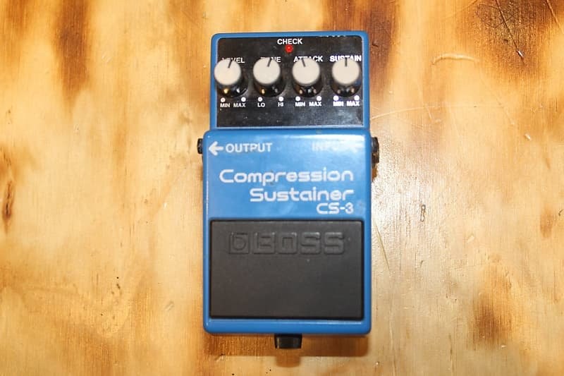 Boss Compression Sustainer Pedal CS-3