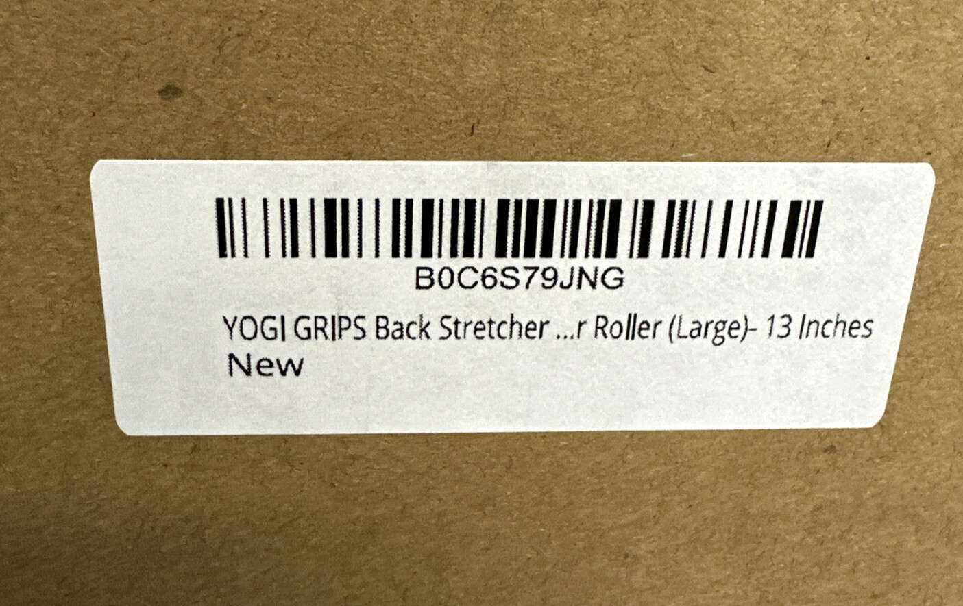 Back Roller - Back Stretcher, Back Cracker, Yoga Wheel, Deep Tissue Massager -