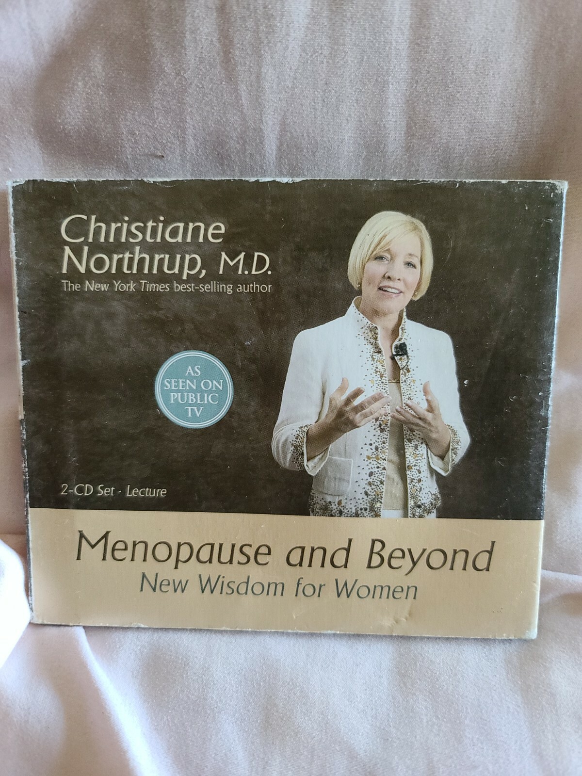 Shelf62g Audiobook~Christiane Northrup m.d.- menopause and beyond- 2 cds