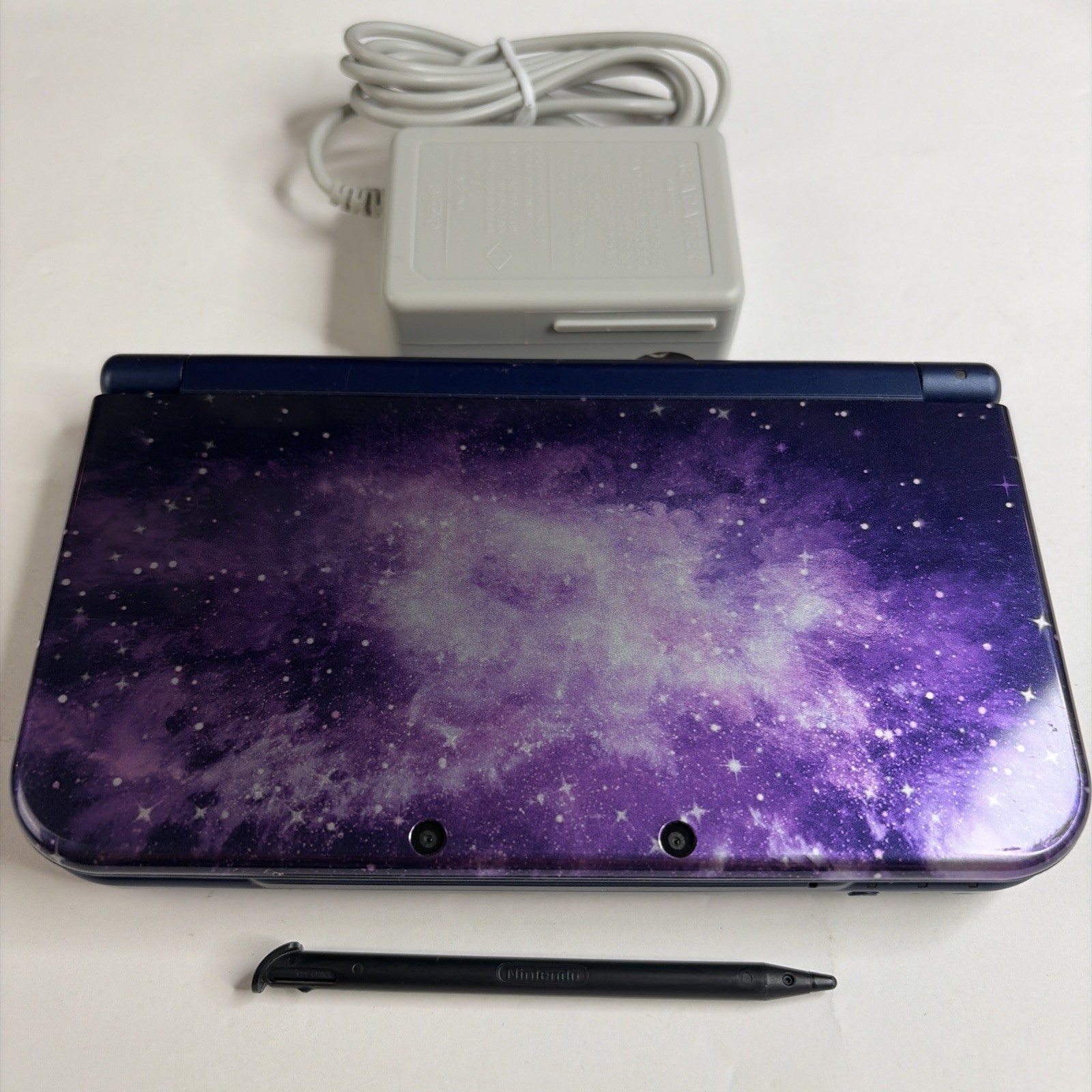 New Nintendo 3DS XL Galaxy Console US Model Tested! W Charger Stylus