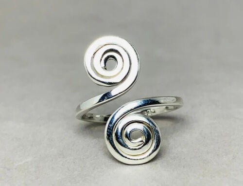 Solid 925 Sterling Silver Band & Statement Ring Handmade Ring All size R-35