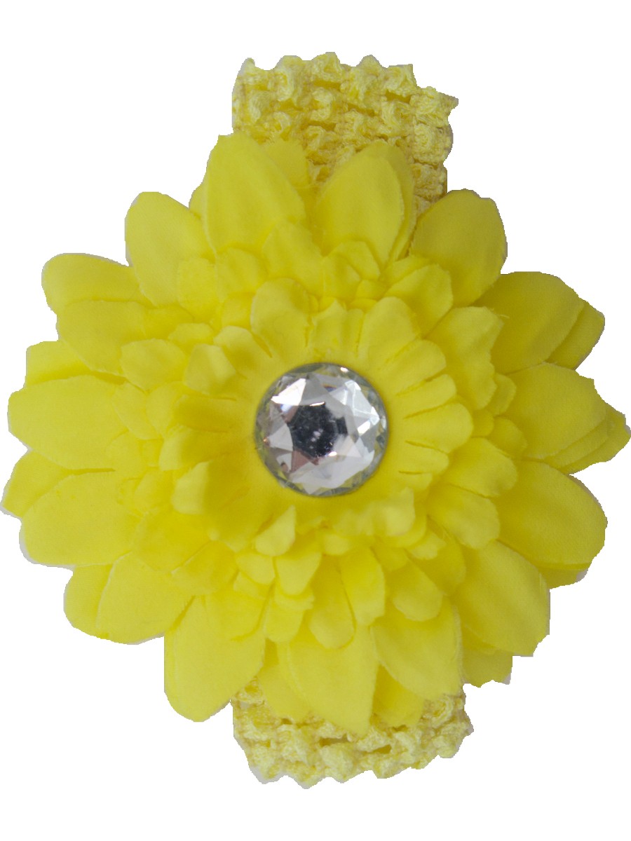 Easter Morning Yellow Hat Band Fascinator Costume Accessory