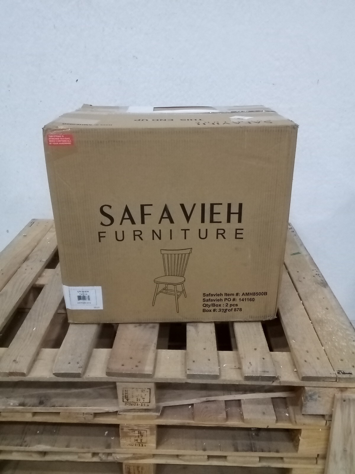 Safavieh Spindle Dining Chair ( Set Of 2), Reduced Price 2172722515 AMH8500B