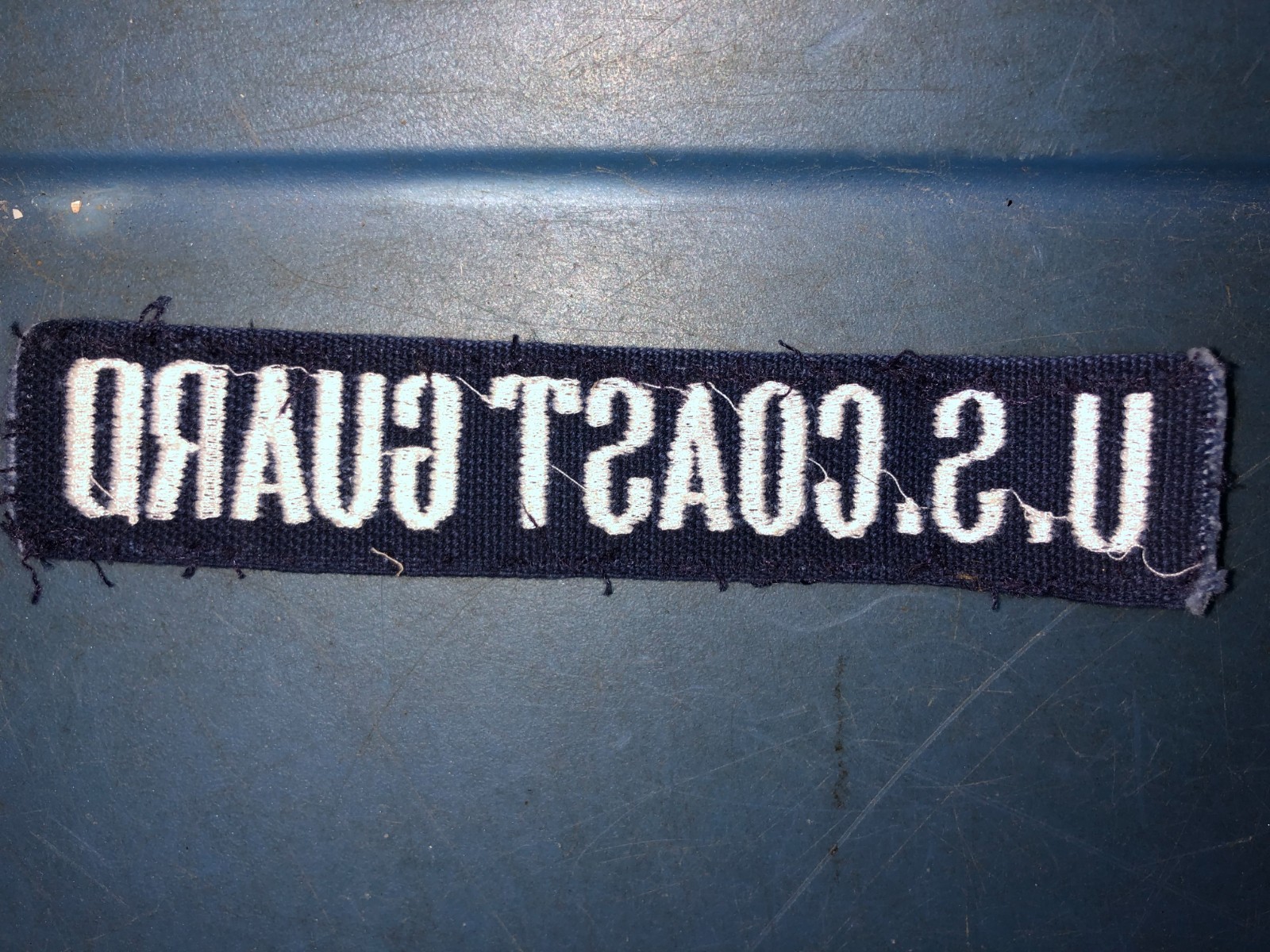 Vietnam War US COAST GUARD Blue & White Tape Patch