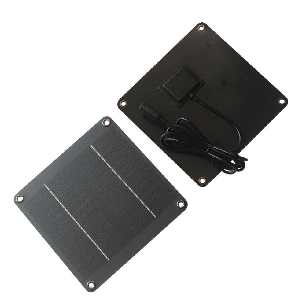 Energy Efficient 12V Solar Panel 1.5 Meter Cable 5521 Female DC Interface