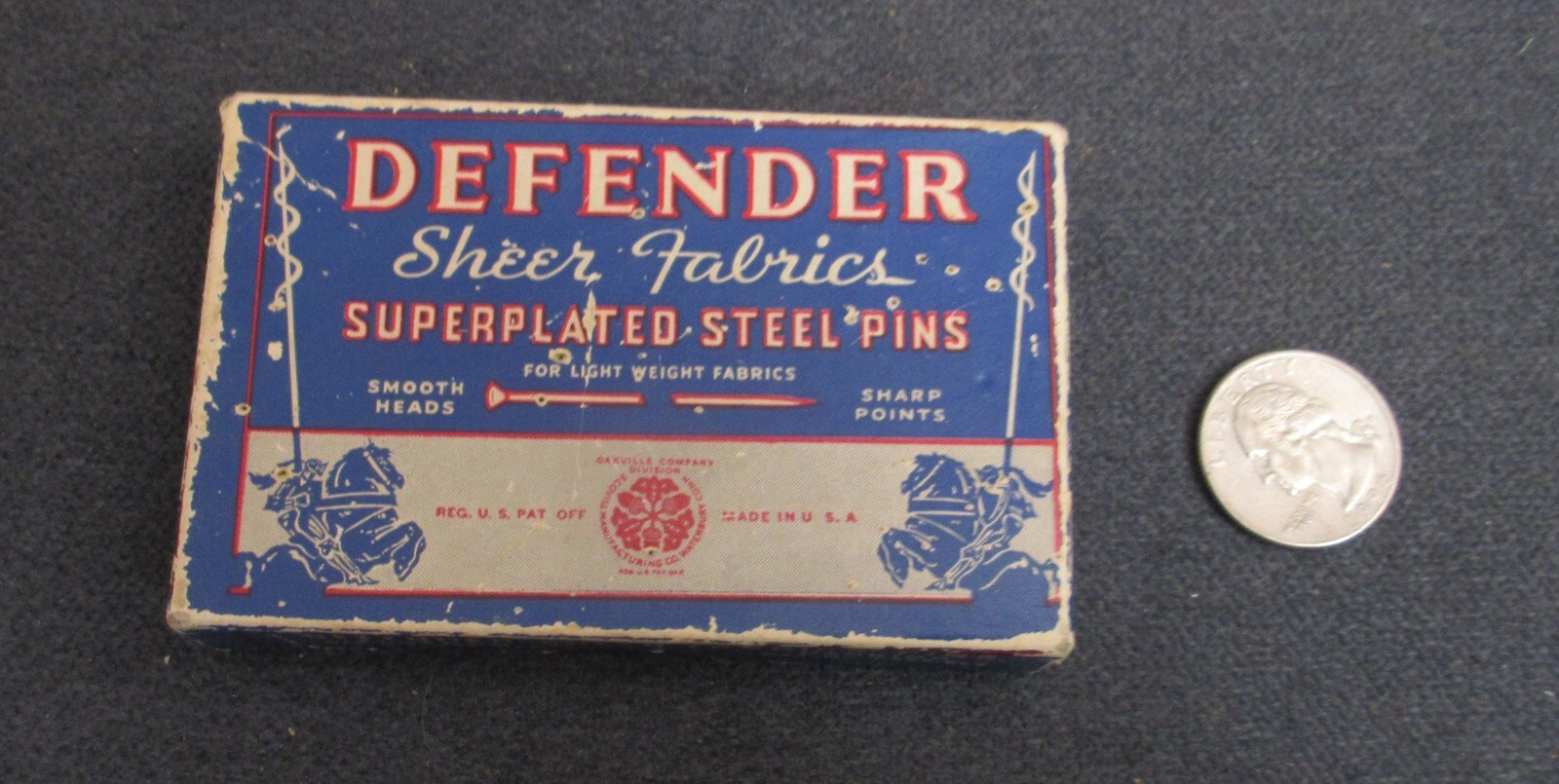 Defender Utility Superplated STEEL PINS Light Weight Fabrics Made in USA No 17