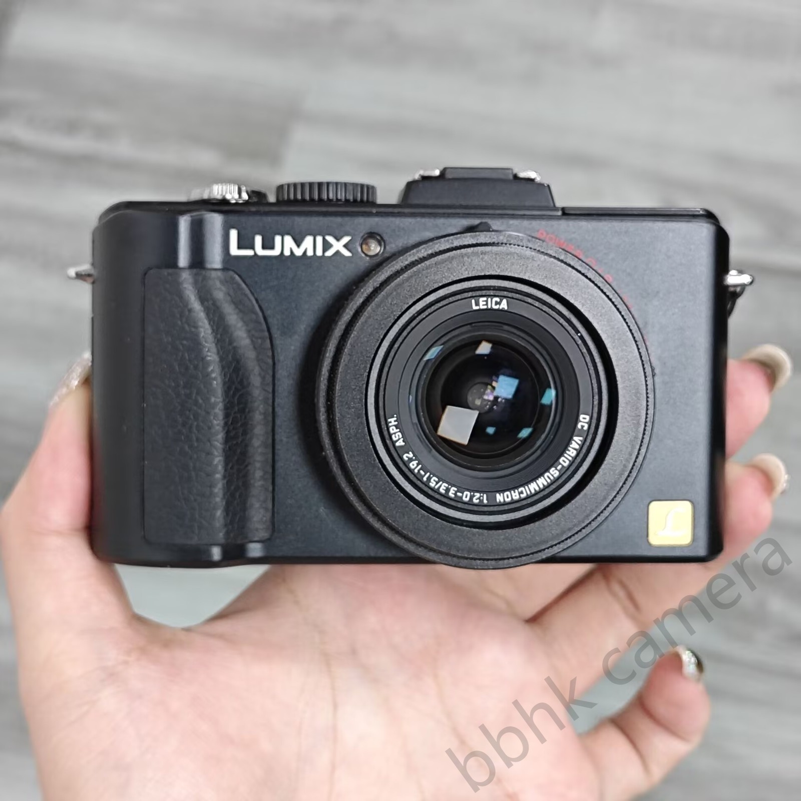 Panasonic LUMIX DMC-LX5 10.1MP 3.8X Optical Zoom Digital Camera Black Tested
