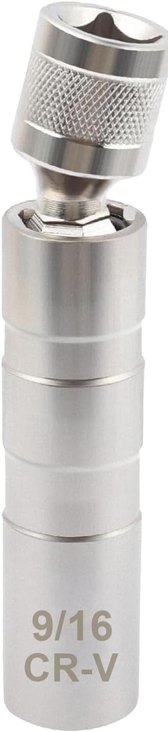 Thin-Walled Magnetic Spark Plug Socket Set 9/16", 3/8" Drive 1 Model: 9/16inch