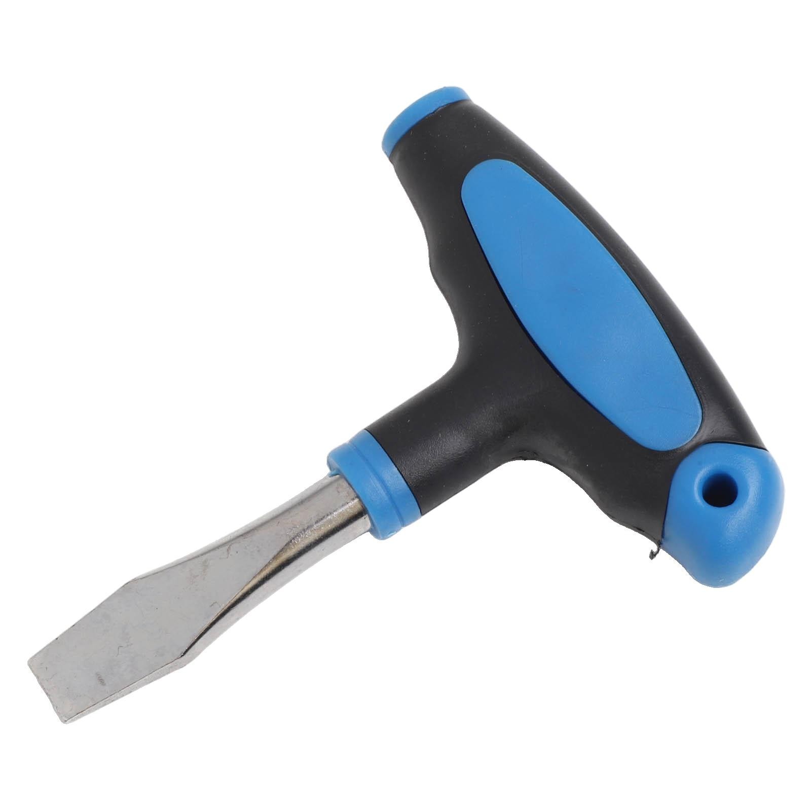 Flat Head Screwdriver With Comfortable Grip For Quick Release Applications
