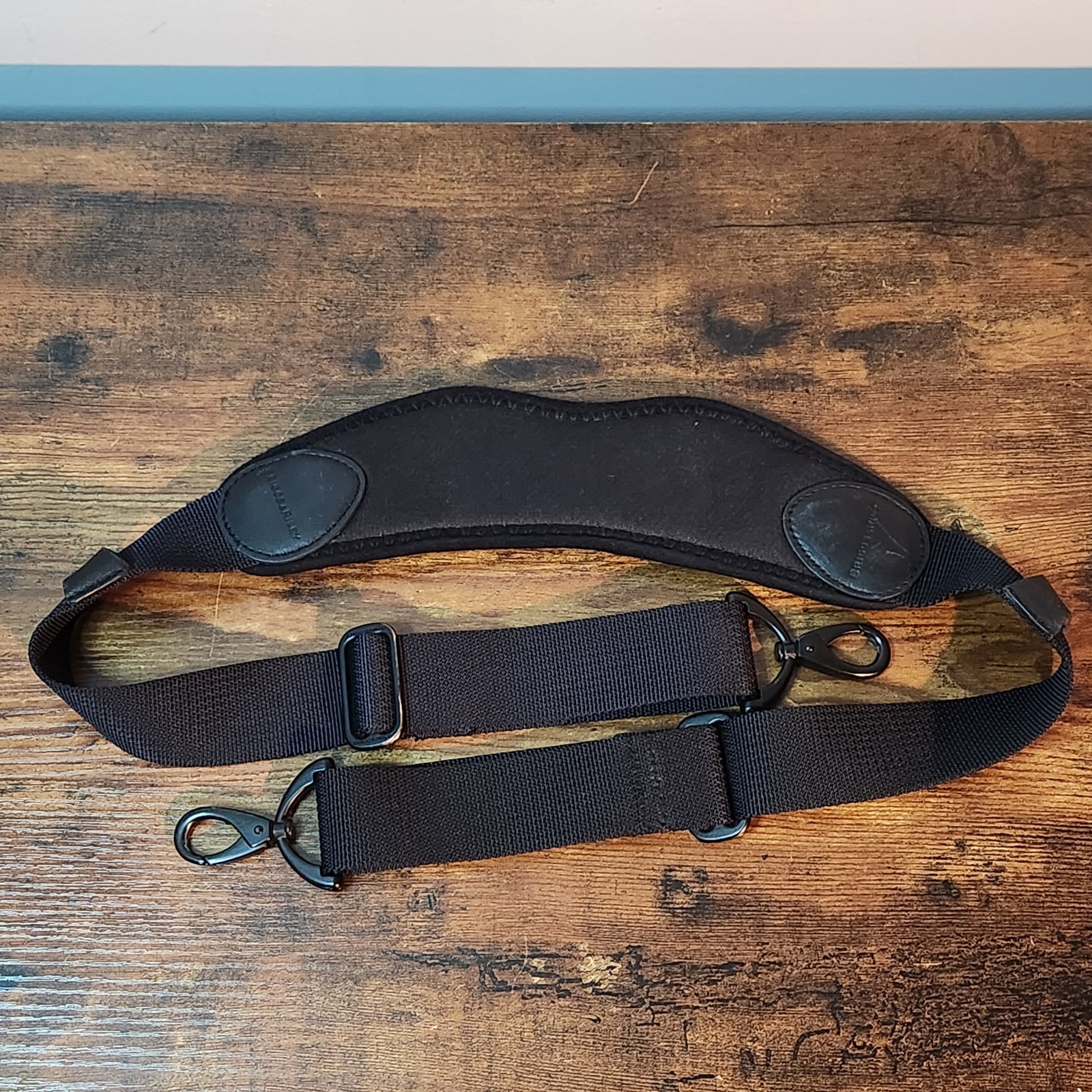 Briggs & Riley Replacement Shoulder Strap • Black • Luggage / Bag Strap