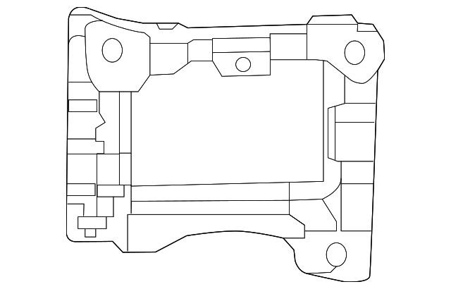 Genuine Audi Blind Spot Detection System Warning Sensor Bracket 8W0-907-175